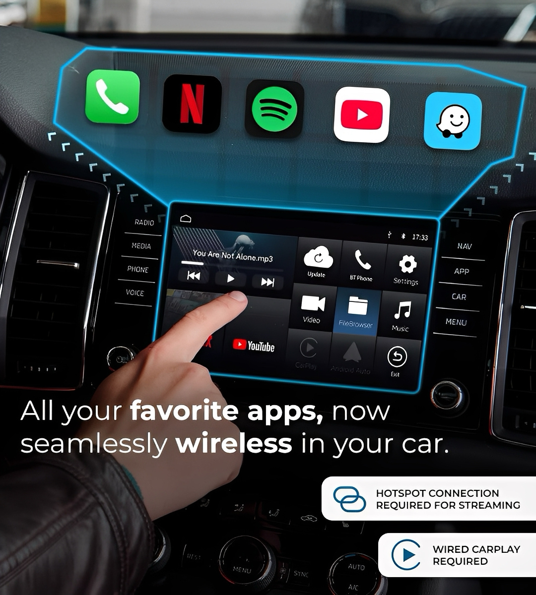 GoGear™ All-in-One Streaming Adapter